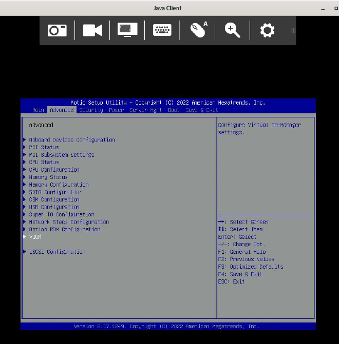 ATEN CV211 KVM Switch: Bildschirmfoto der funktionierenden Anwendung